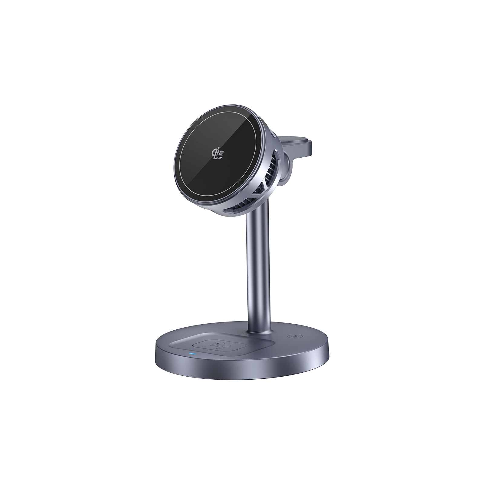 SKEGIC AirCool 3-in-1 Magnetic Wireless Charging Stand (Qi2 25W, MagSafe-Compatible)