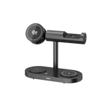 SKEGIC AirCool 4-in-1 Magnetic Wireless Charging Stand with Night Light (Qi2 25W, MagSafe-Compatible)