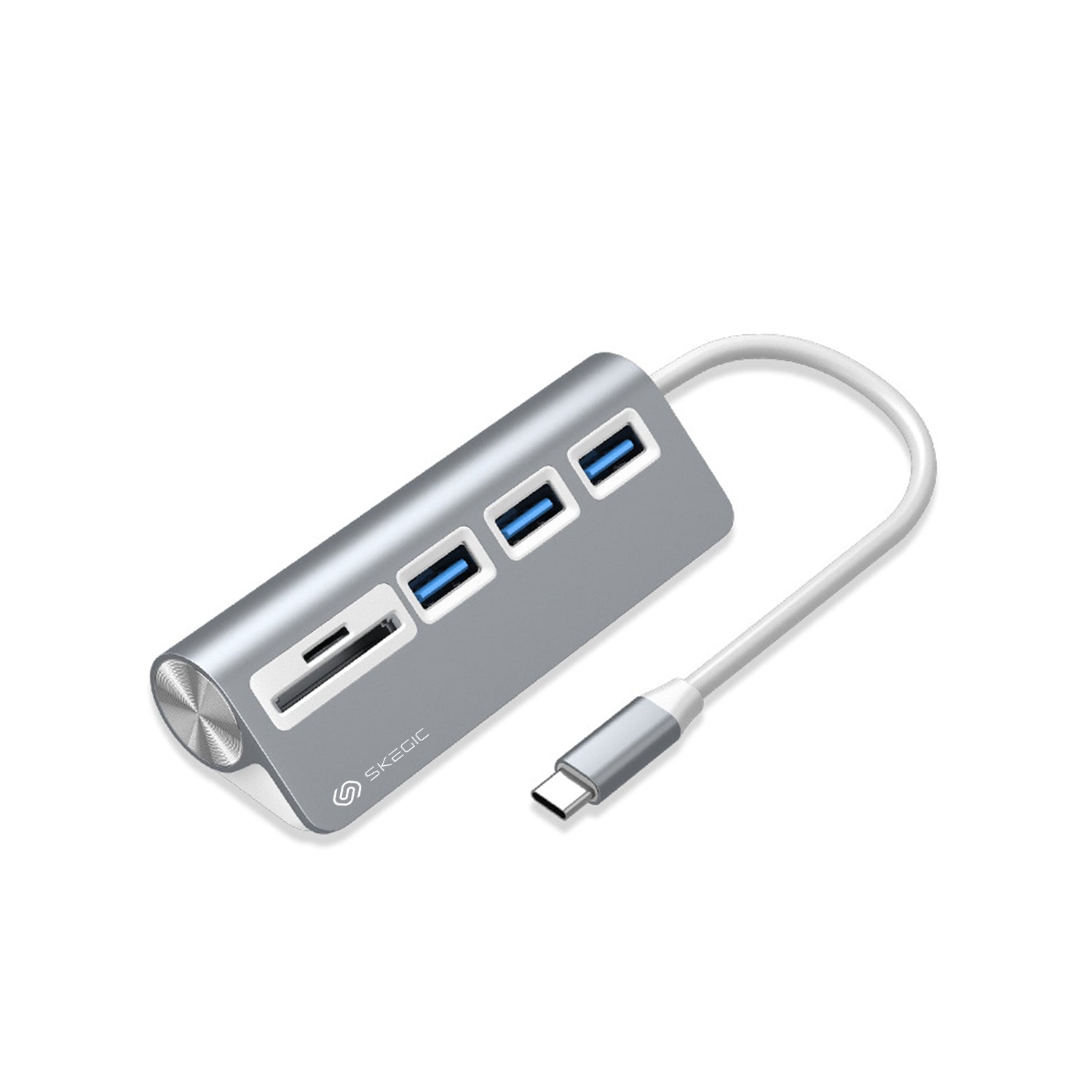 Aluminum USB 3.0 Hub & Card Reader
