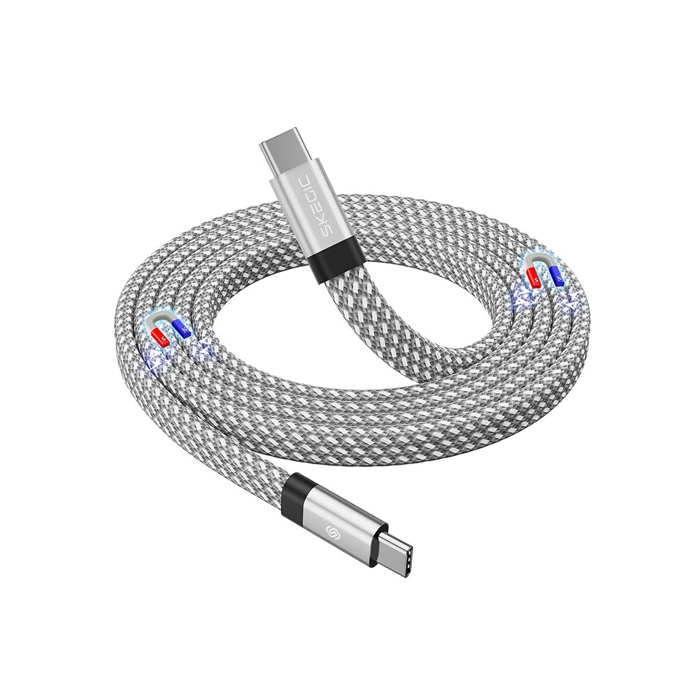 (Pre-order) Magcable Travel | Magnetic Flat Anti-tangle Cable (1m)